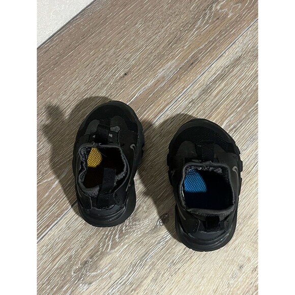 Toddler's Nike Flex Runner Sz 4C Black/Flat Pewter-Anthracite DJ6039 001 EUR 21 - Picture 7 of 10